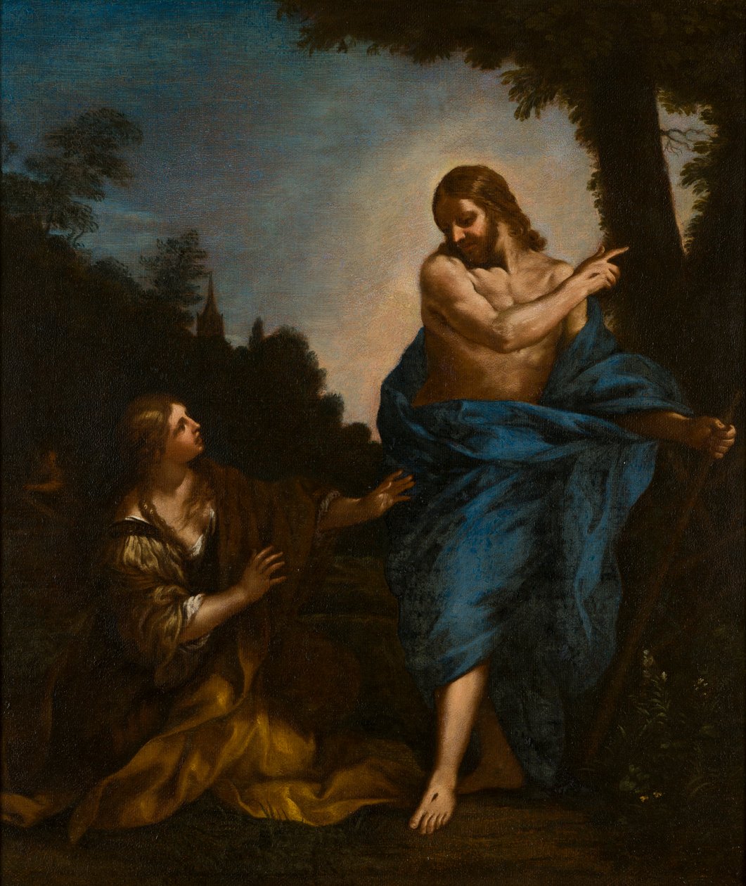 Nie dotykaj mnie, ok. 1645-1713 (olej na płótnie) autorstwa Carlo (follower of) Maratta or Maratti