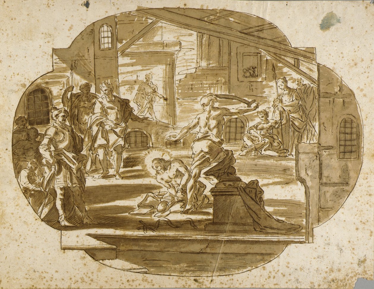 Rysunek autorstwa Carlo Amalfi