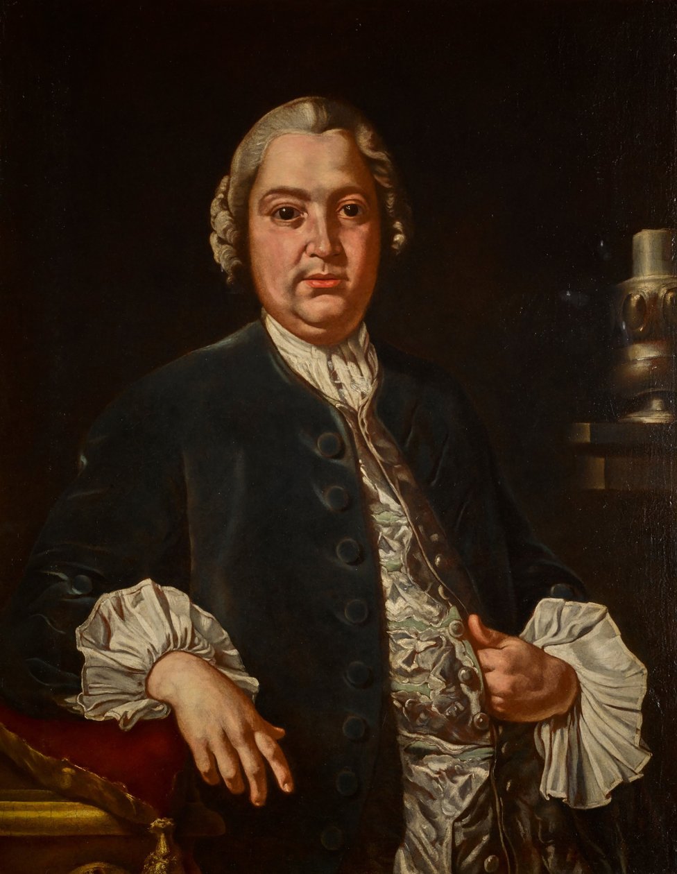 Portret kompozytora Niccolò Jommelli 1714-1774. autorstwa Carlo Amalfi