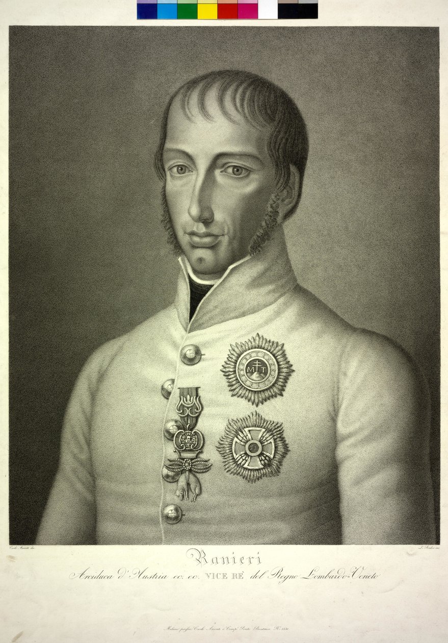 Arcyksiążę Austrii Rainer autorstwa Carlo Arienti