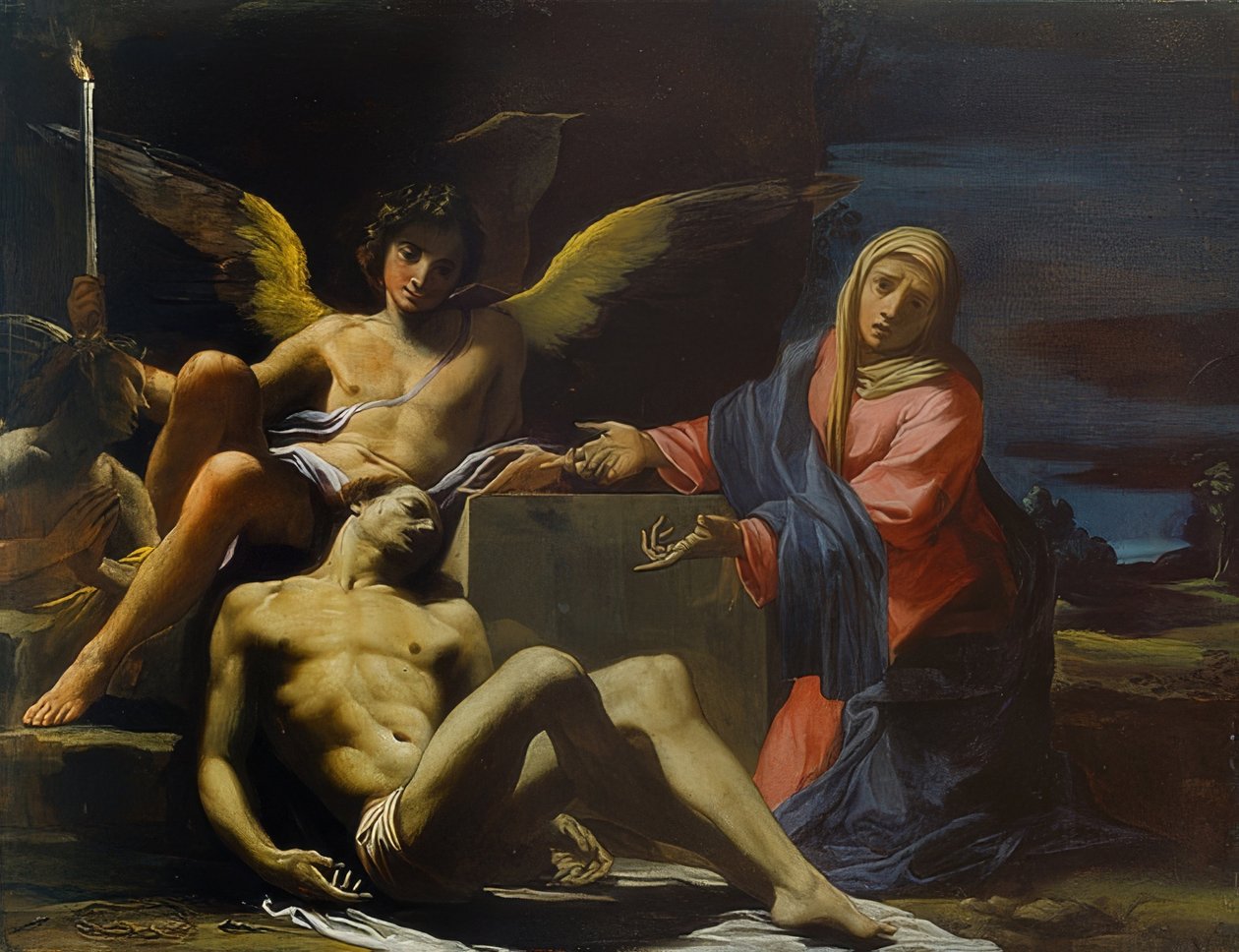 Pieta 1630 autorstwa Carlo Bononi