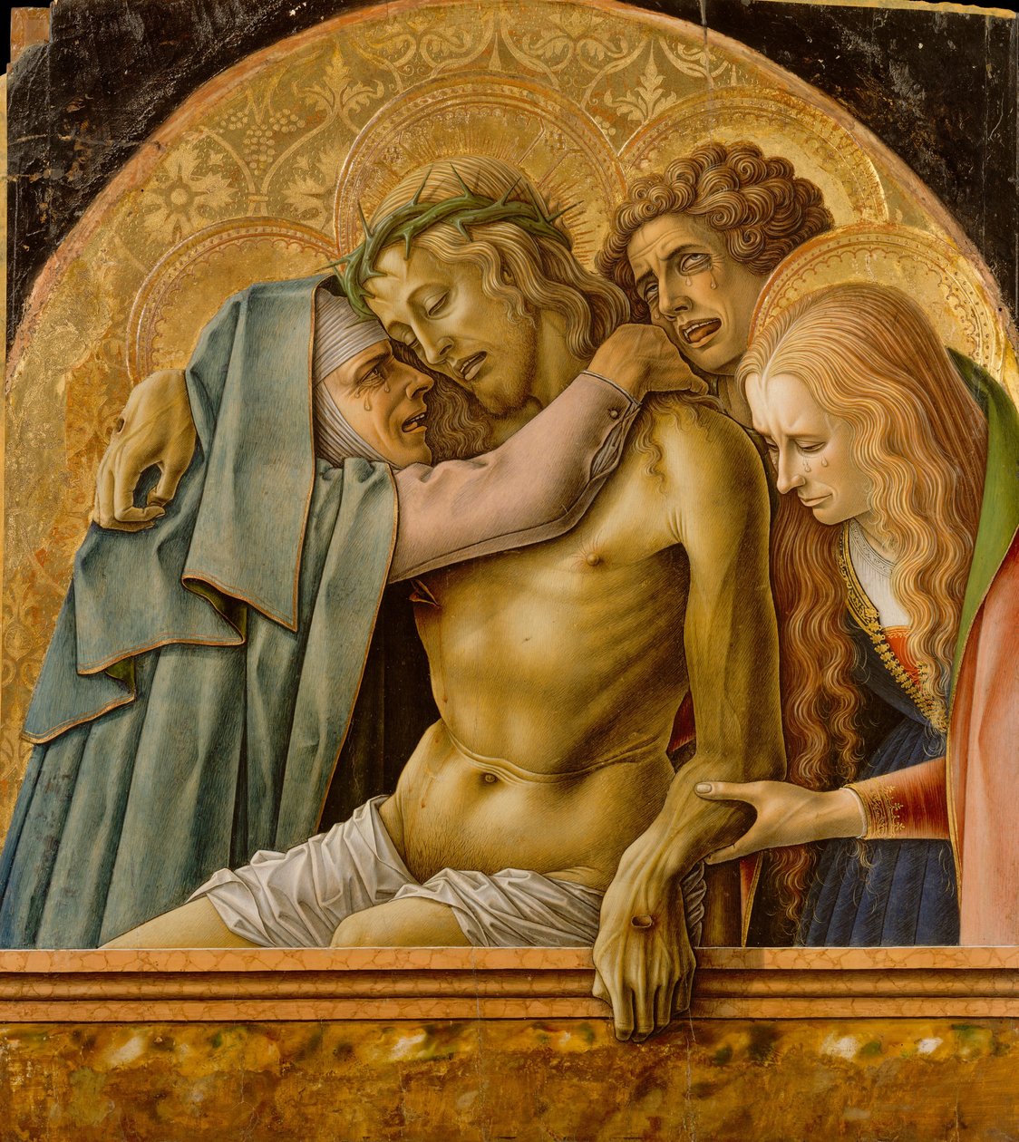 Pieta, 1476. autorstwa Carlo Crivelli