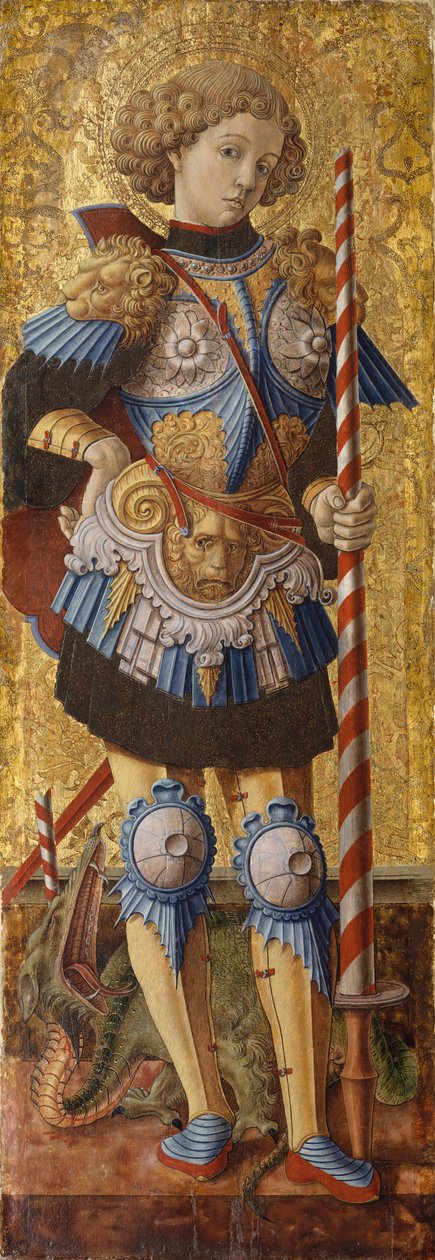 Święty Jerzy, 1472. autorstwa Carlo Crivelli