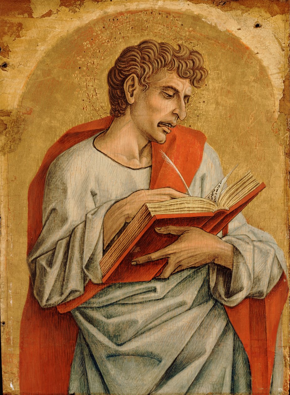 , z Poliptyku Montefiore, ok. 1470 (tempera na desce) (patrz także 492442-44) autorstwa Carlo Crivelli