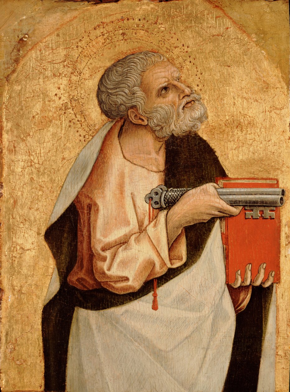, z Poliptyku Montefiore, ok. 1470 (tempera na desce) (patrz także 492442-44) autorstwa Carlo Crivelli