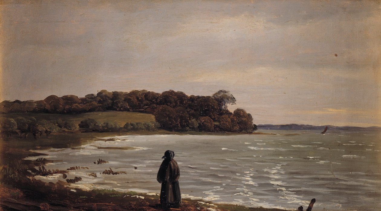 Na fiordzie Præstø na wietrze autorstwa Carlo Dalgas