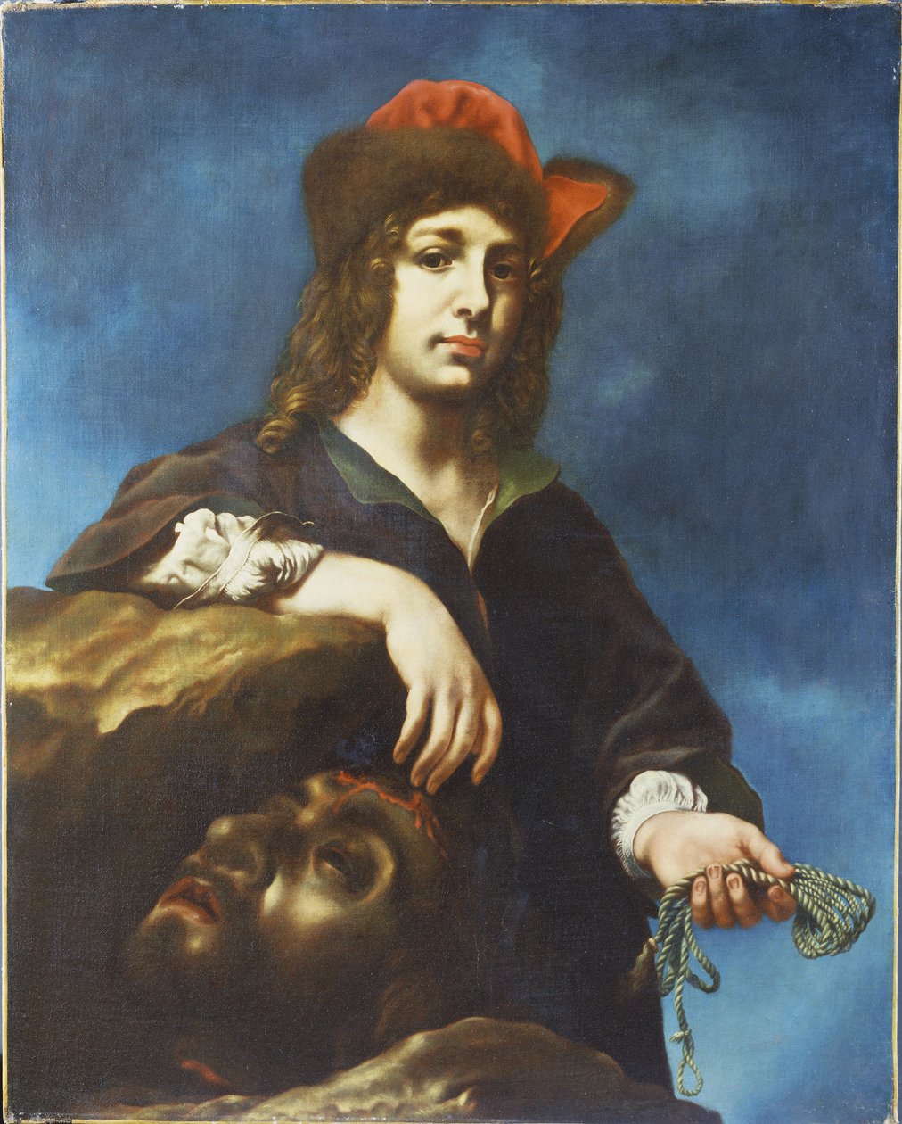 Dawid z głową Goliata autorstwa Carlo Dolci