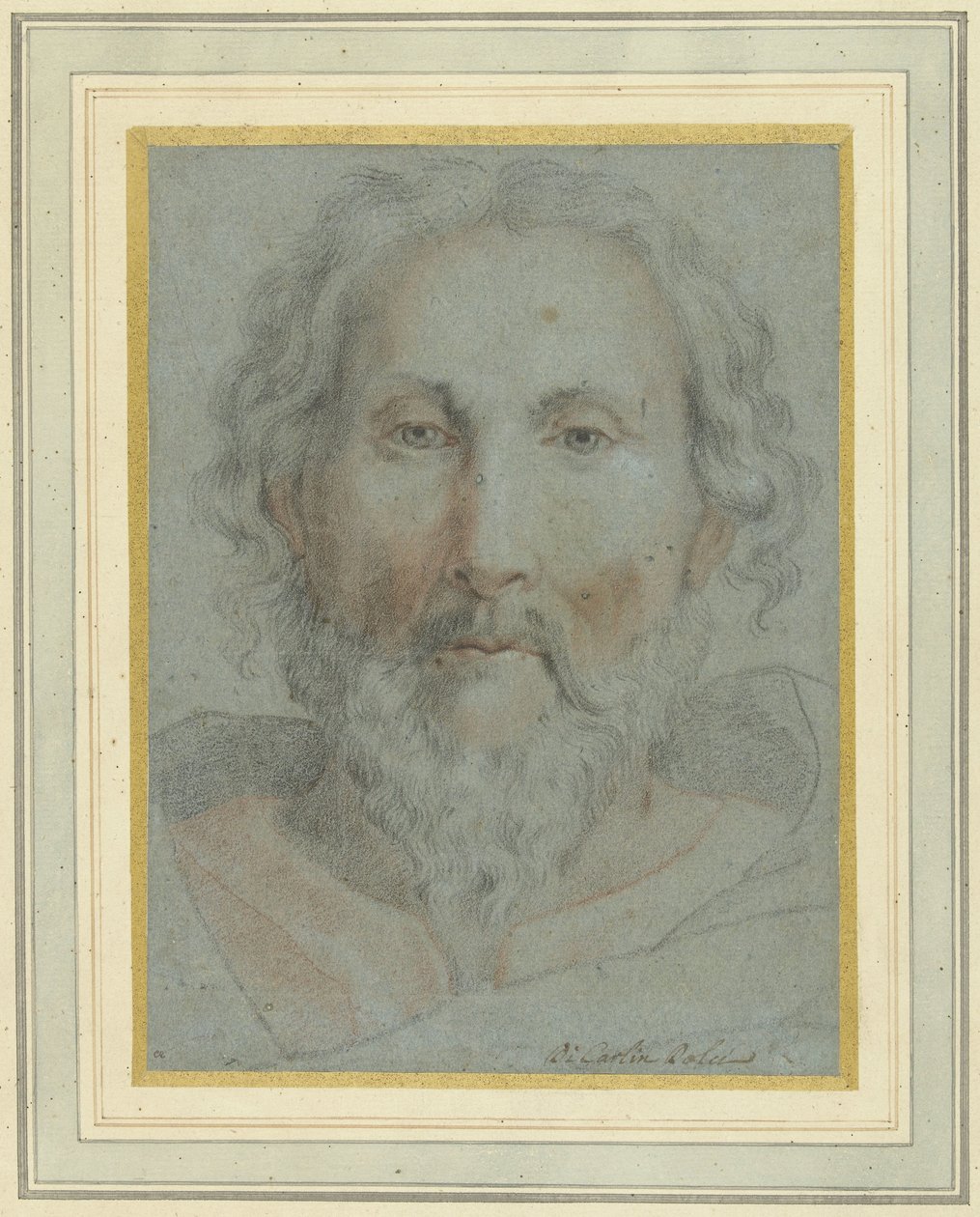 Głowa Boga Ojca autorstwa Carlo Dolci