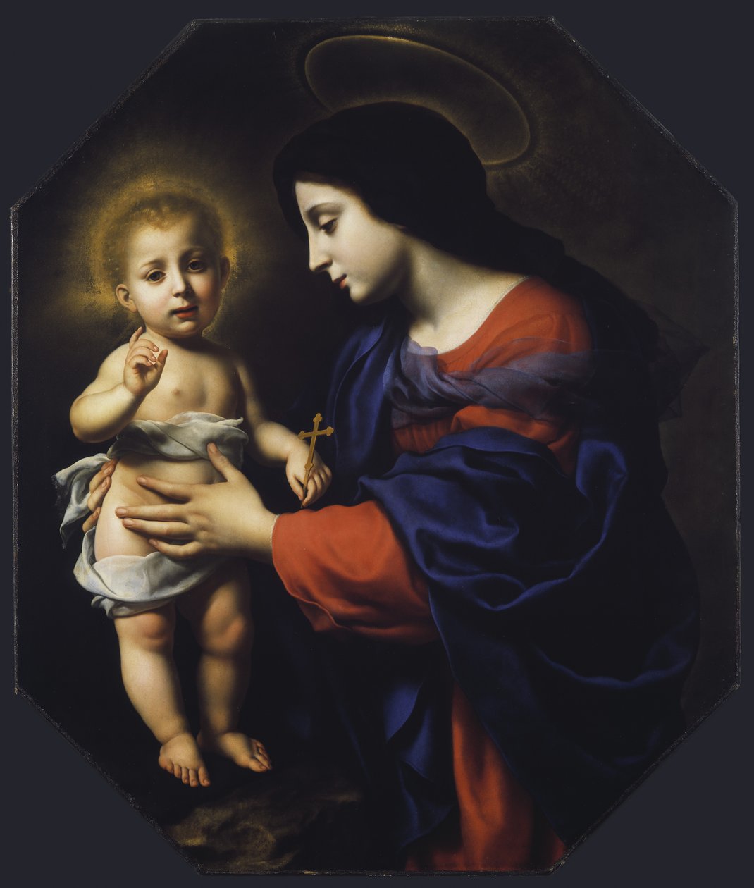 Madonna z Dzieciątkiem, 1651 autorstwa Carlo Dolci