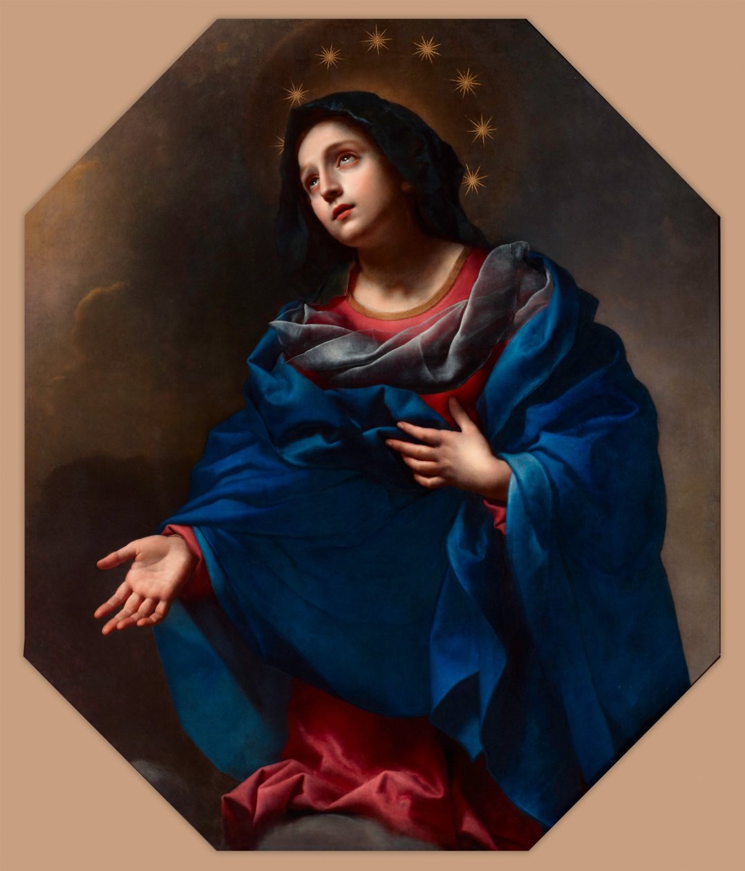 Madonna w chwale autorstwa Carlo Dolci