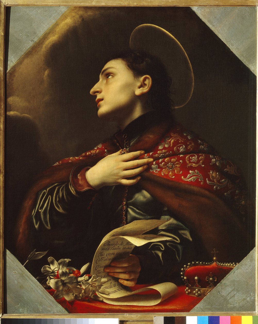 Święty Kazimierz, po 1670 (olej na płótnie) autorstwa Carlo Dolci