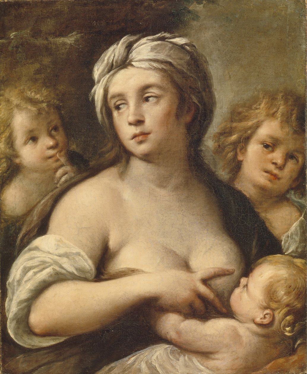 Alegoria Miłosierdzia, 1650s autorstwa Carlo Francesco Nuvolone