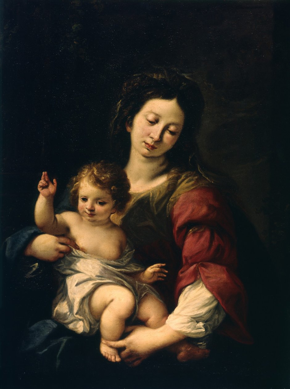 Madonna z Dzieciątkiem, ok. 1620-62 autorstwa Carlo Francesco Nuvolone