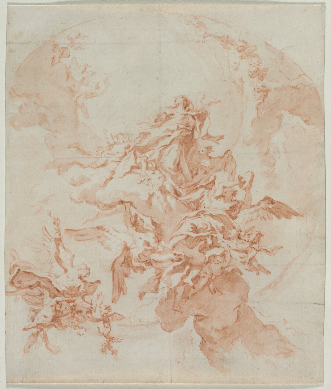 Wniebowzięcie Najświętszej Maryi Panny, c. 1754. autorstwa Carlo Innocenzo Carlone