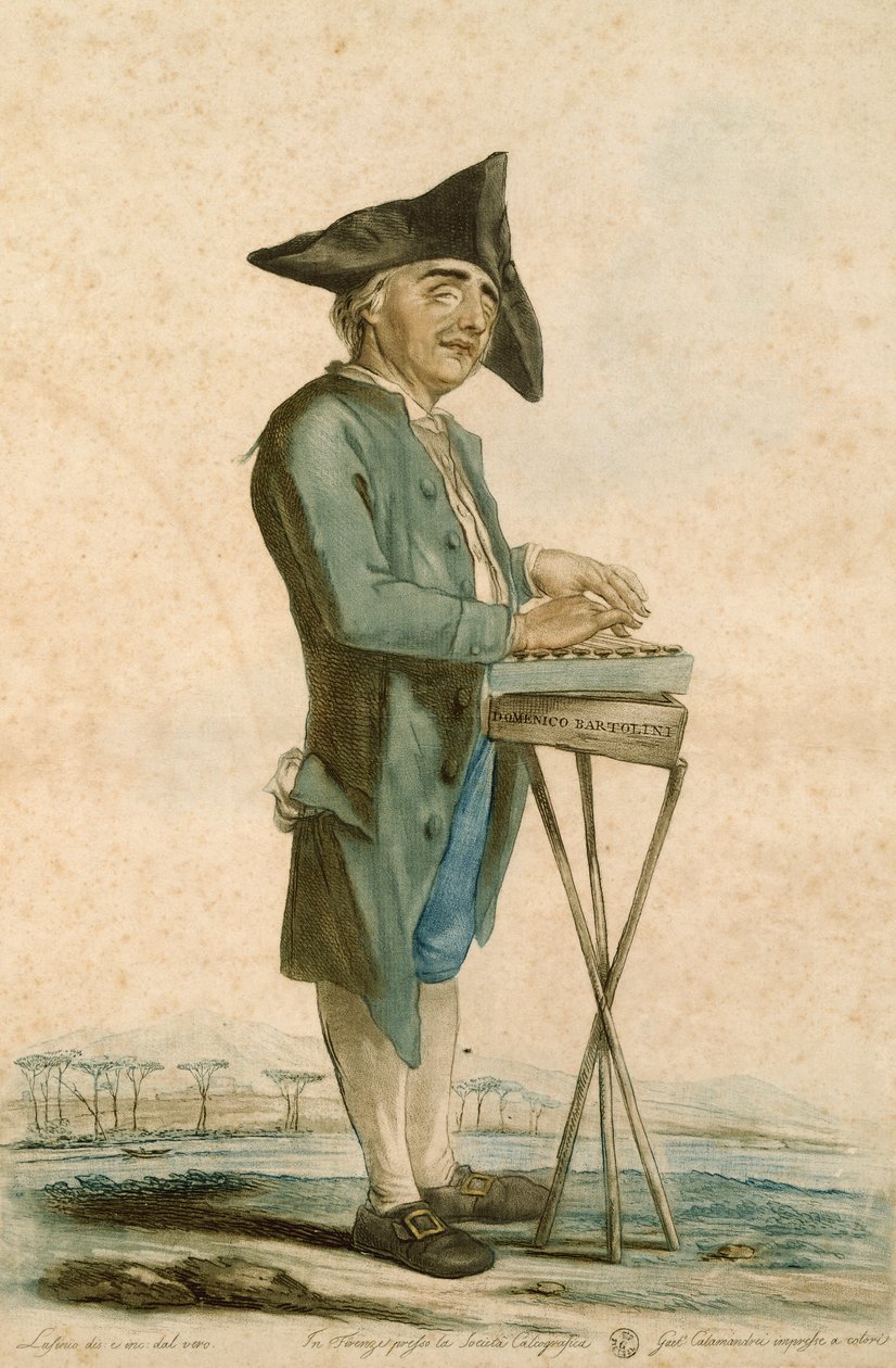 Domenico Bertolini, Carlo Lasinio (1759-1838), grawerowanie autorstwa Carlo Lasinio
