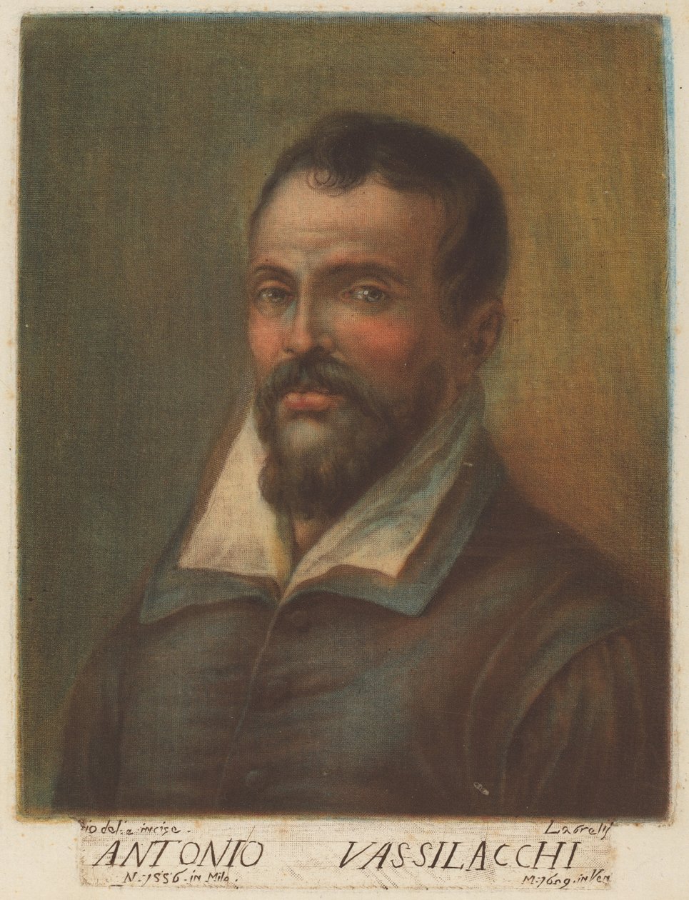 Antonio Vassilacchi autorstwa Carlo Lasinio, after Antonio Vassilacchi