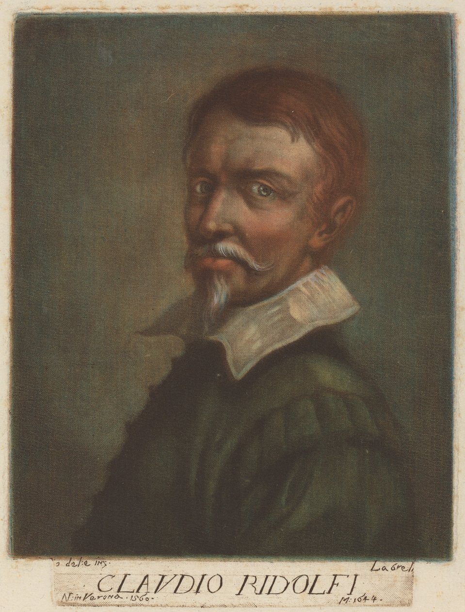 Claudio Ridolfi autorstwa Carlo Lasinio, after Claudio Ridolfi