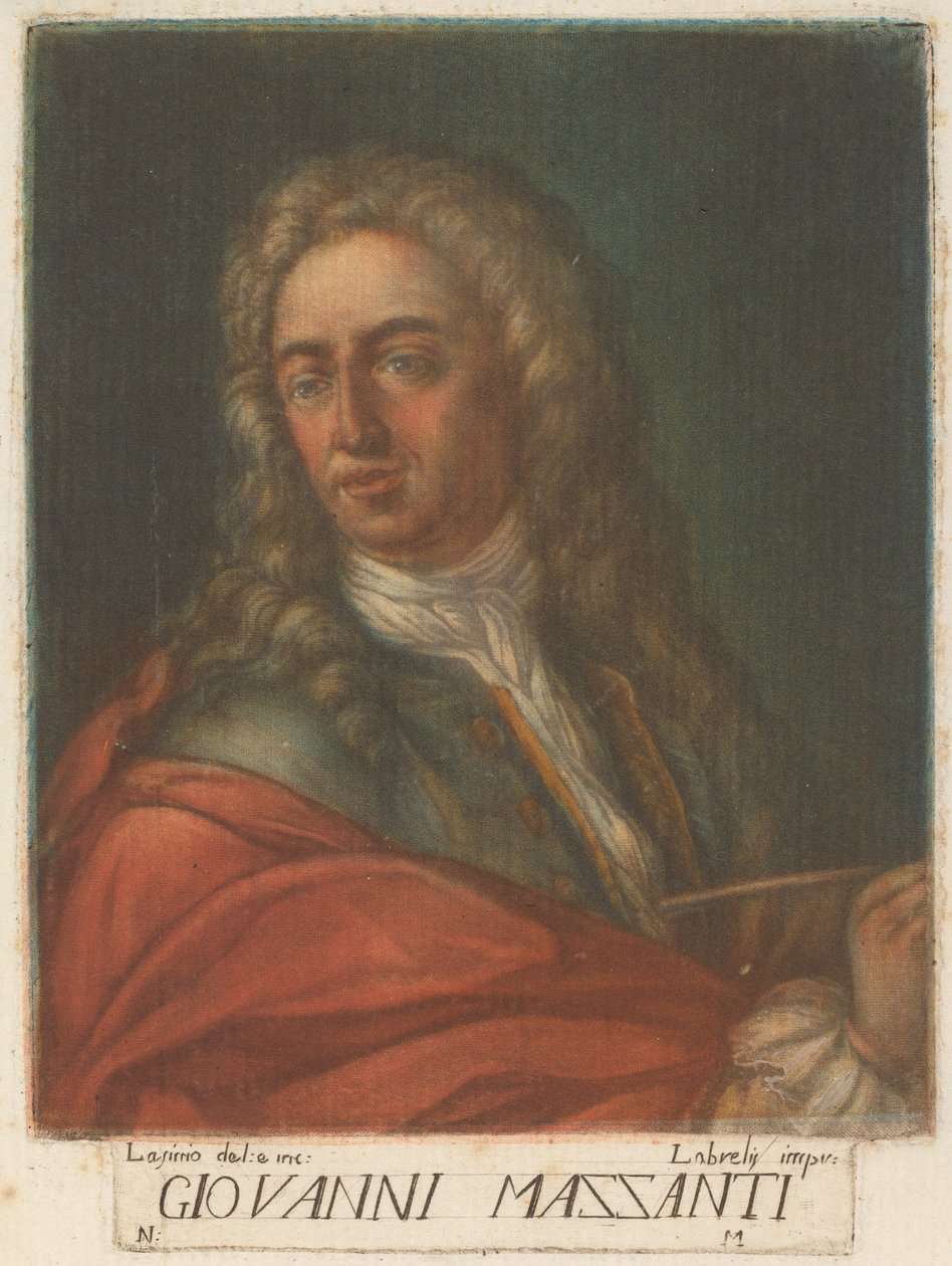 Giovanni Mazzanti autorstwa Carlo Lasinio, after Giovanni Mazzanti