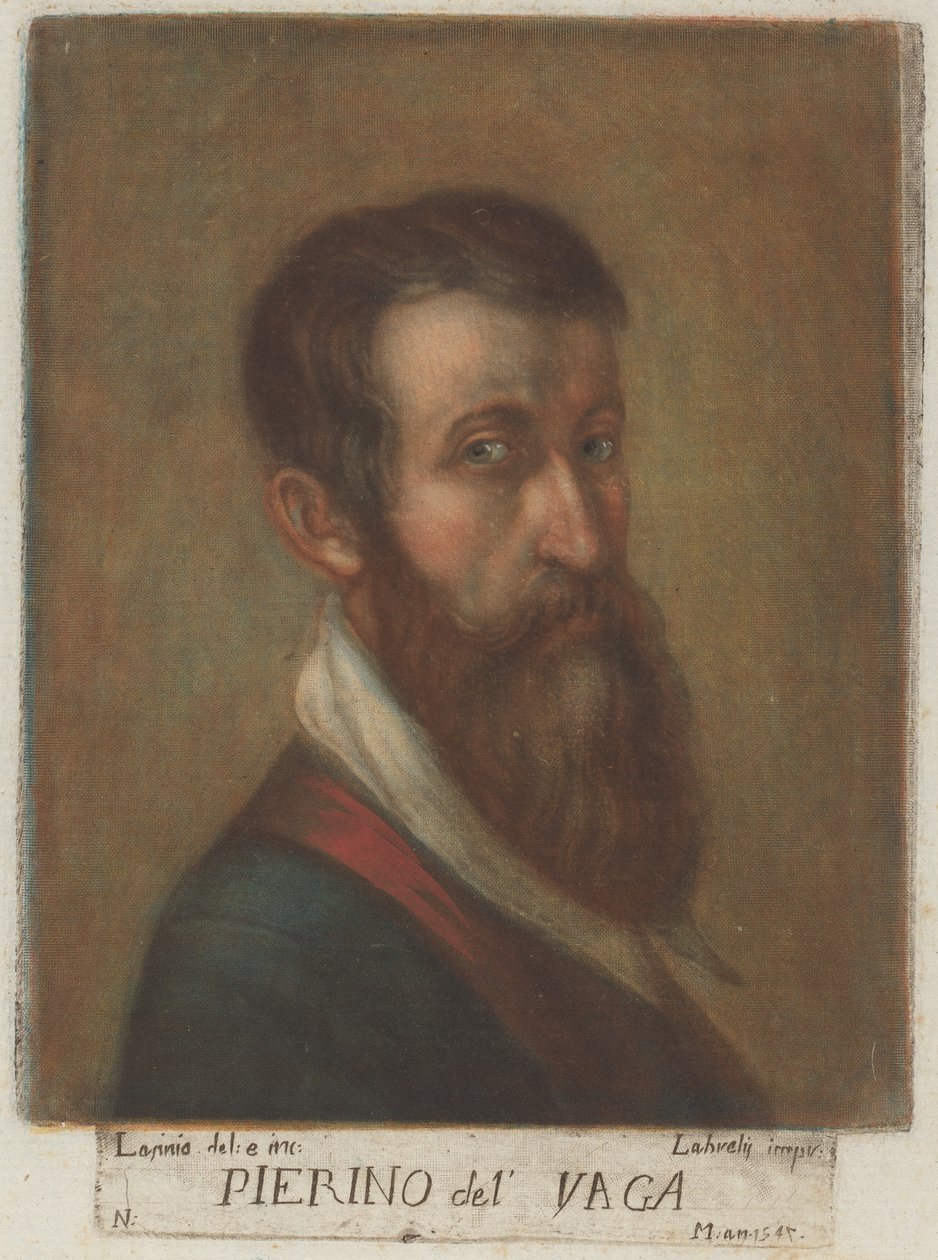 Pierino del Vaga autorstwa Carlo Lasinio, after Perino del Vaga