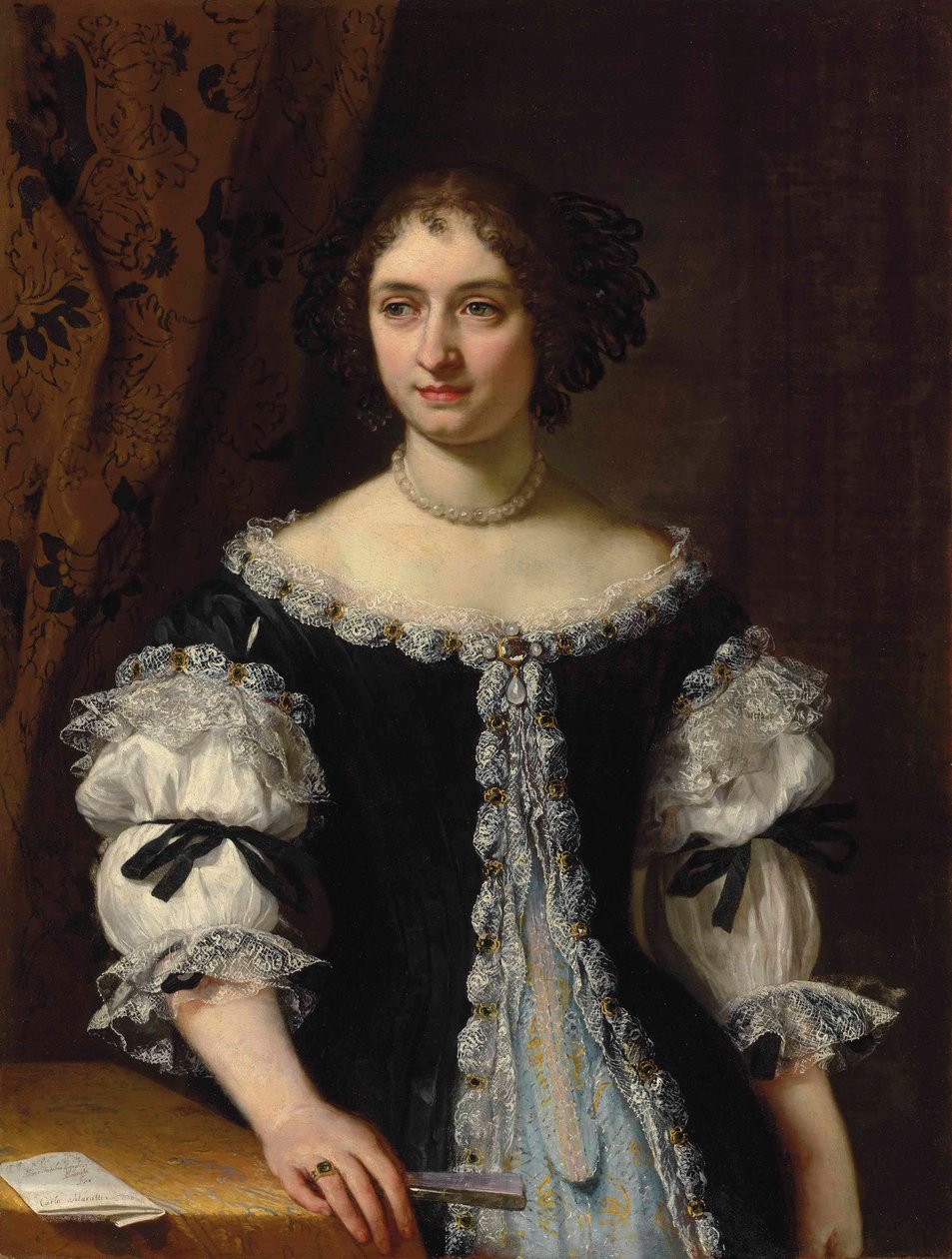 Portret Marii Magdaleny Rospigliosi Panciatichi autorstwa Carlo Maratta