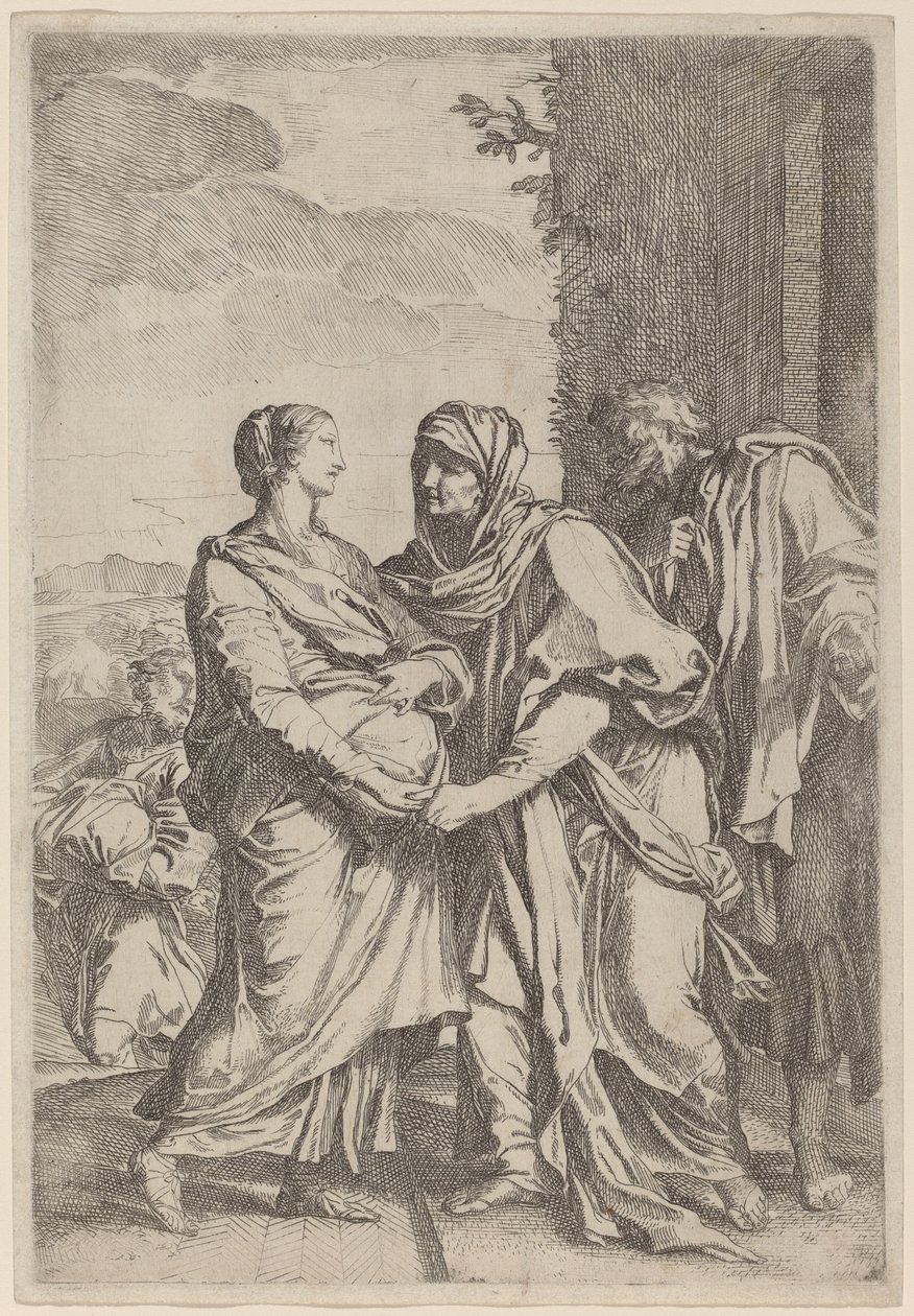 Nawiedzenie Matki Boskiej autorstwa Carlo Maratta
