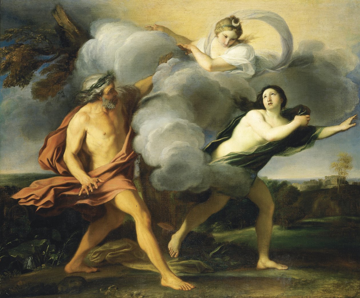 Alfeusz i Aretuza (olej na płótnie) autorstwa Carlo Maratta or Maratti