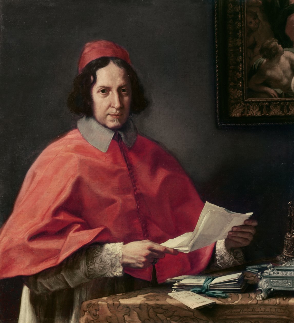Kardynał Alderano Cybo, c.1645 autorstwa Carlo Maratta or Maratti