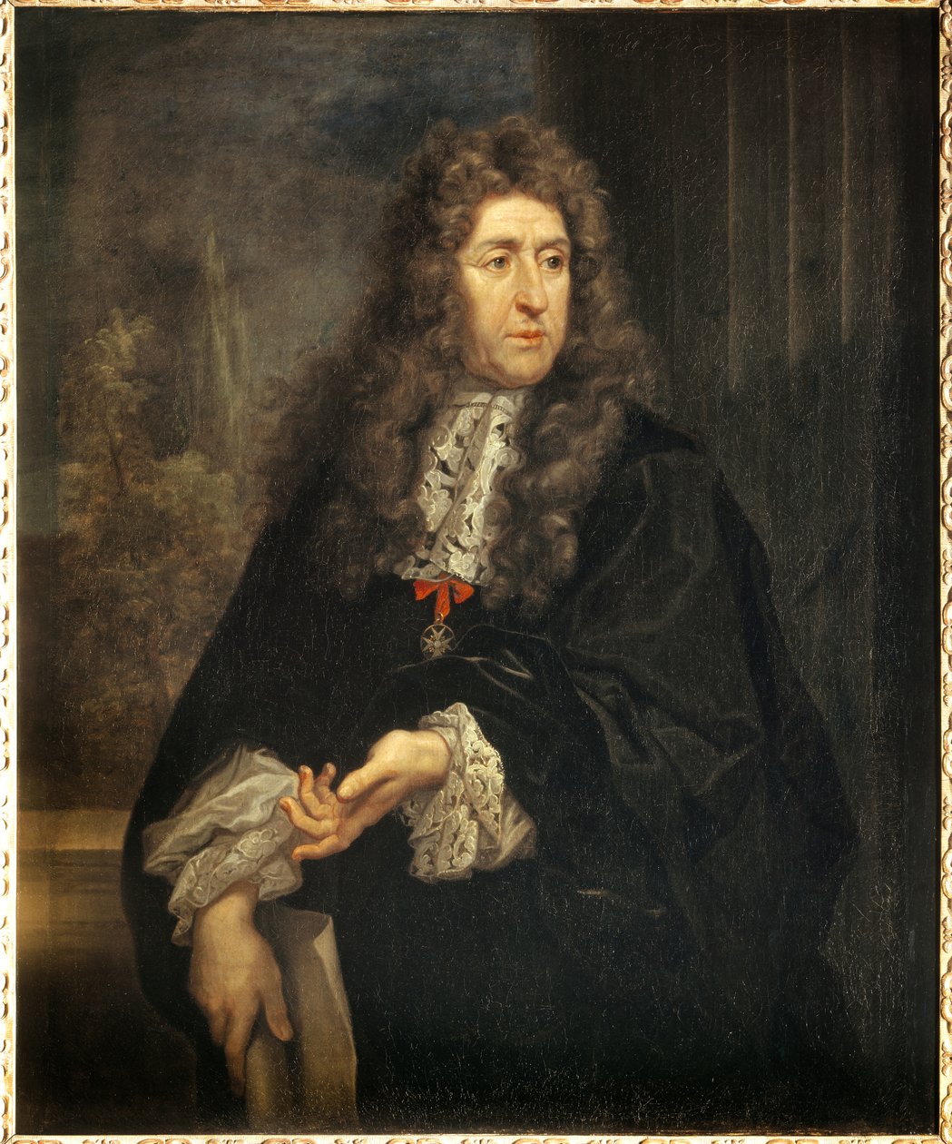 Portret Andre Le Notre (Lenotre) (1613-1700), projektanta ogrodów Króla Obraz Carlo Maratty (1625-1713) XVII-wieczne Słońce. 1,12x0,85 m² autorstwa Carlo Maratta or Maratti