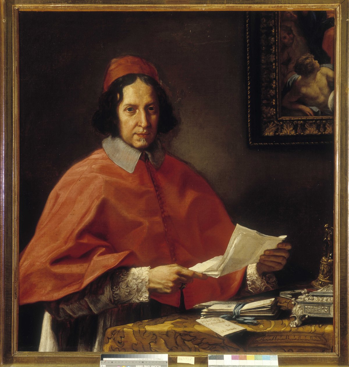Portret kardynała Alderano Cybo (1676-1689) autorstwa Carlo Maratta or Maratti