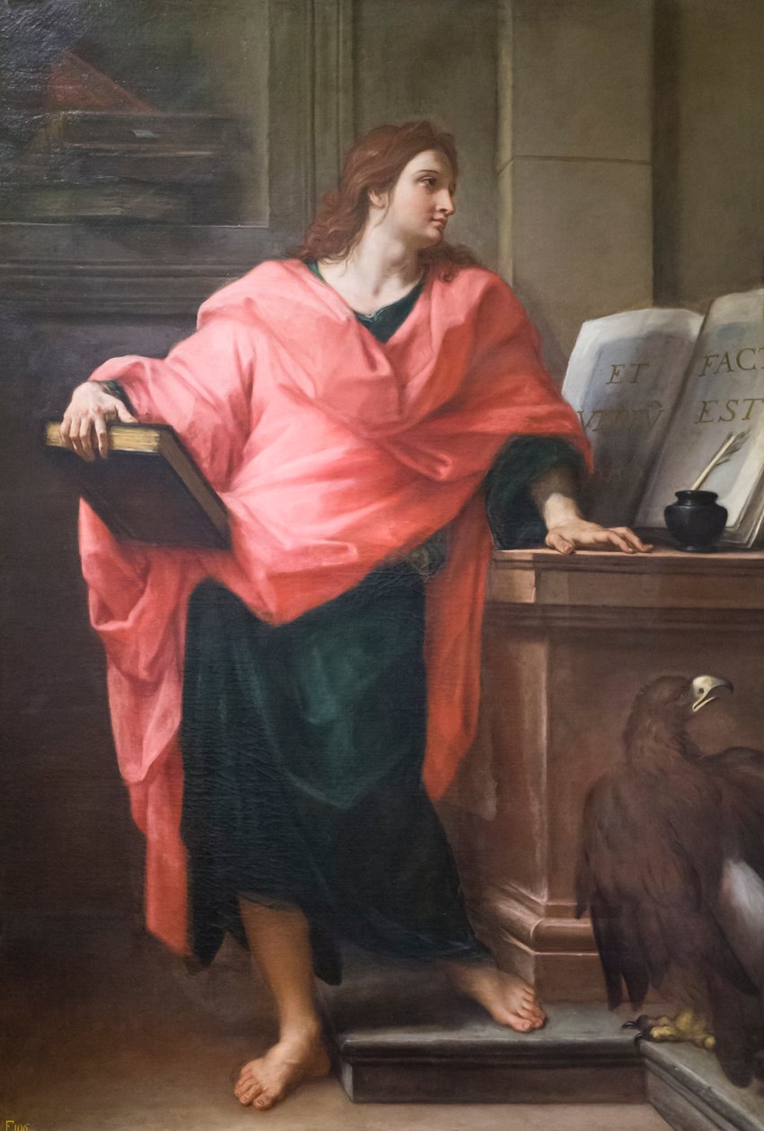 Święty Jan Ewangelista autorstwa Carlo Maratta or Maratti