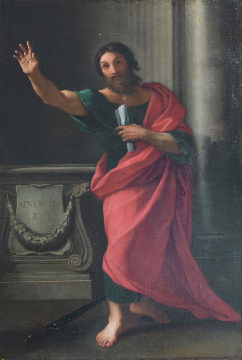 Święty Paweł, ok. 1667 (olej na płótnie) autorstwa Carlo Maratta or Maratti