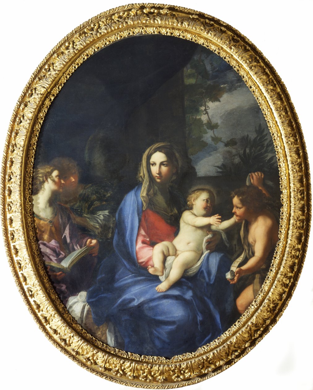 Dziewica z Dzieciątkiem i św. Janem autorstwa Carlo Maratta or Maratti