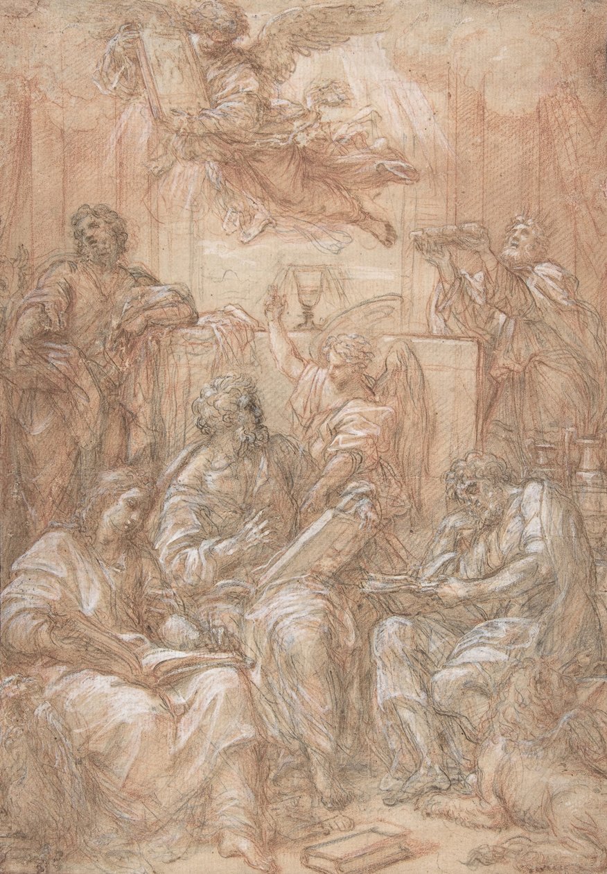 Alegoria starych i nowych dyspens, 1700-1708. autorstwa Carlo Maratti