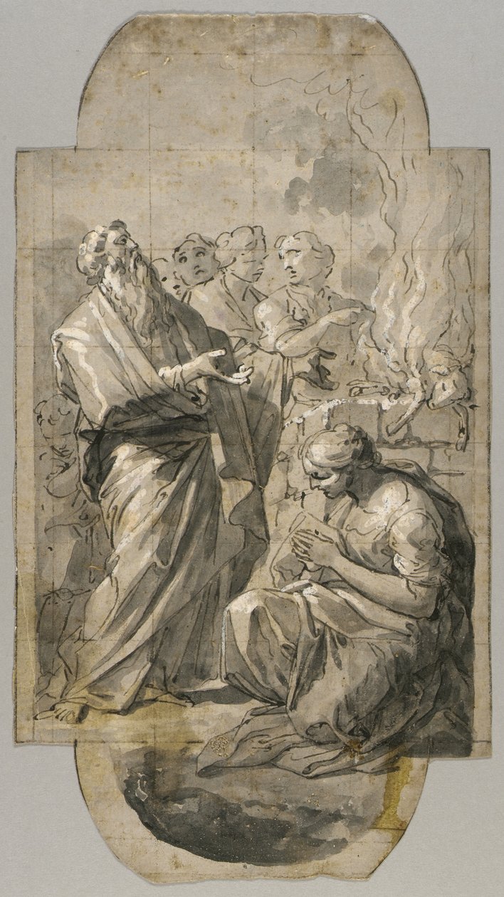 Rysunek autorstwa Carlo Maratti