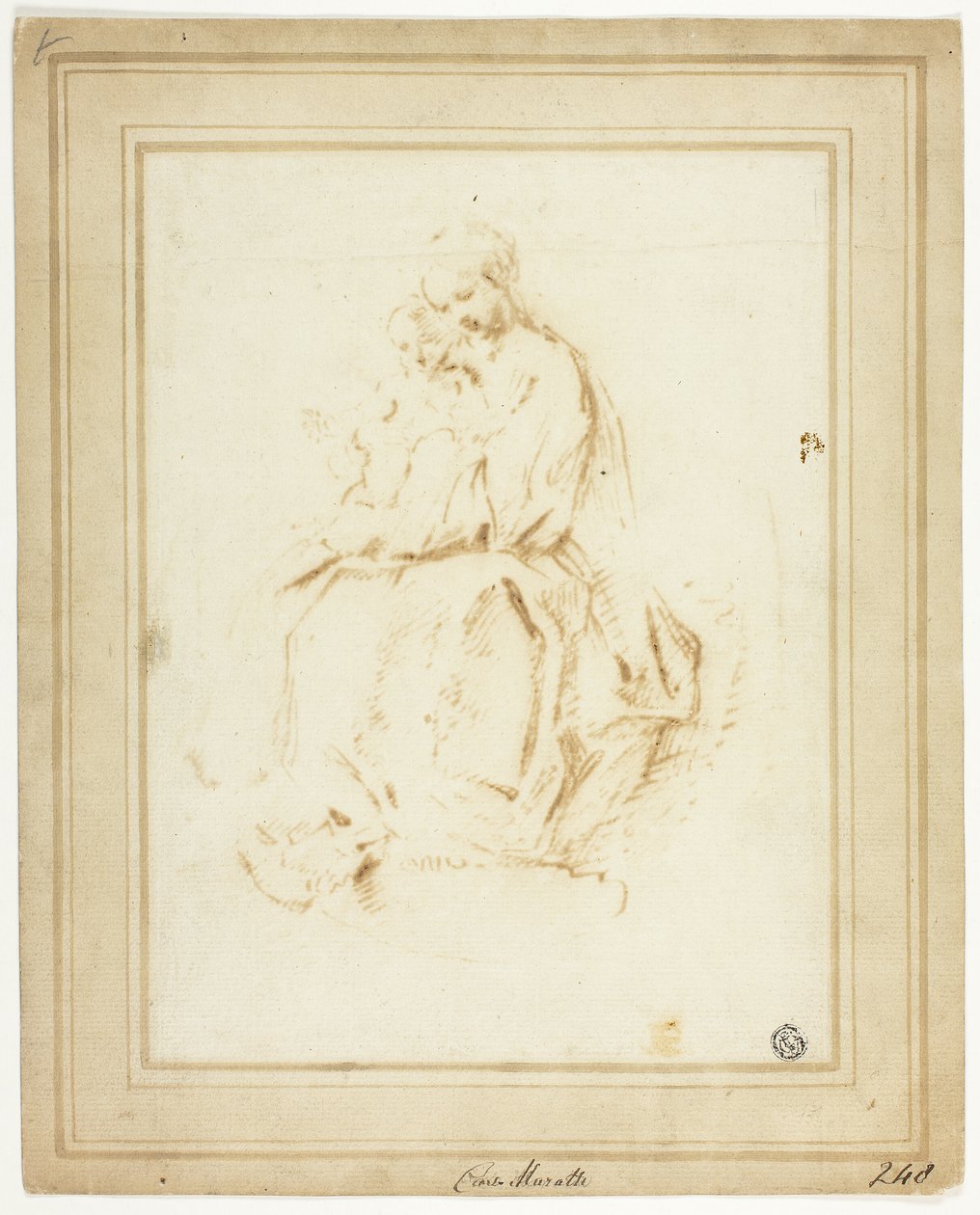 Madonna z Dzieciątkiem autorstwa Carlo Maratti