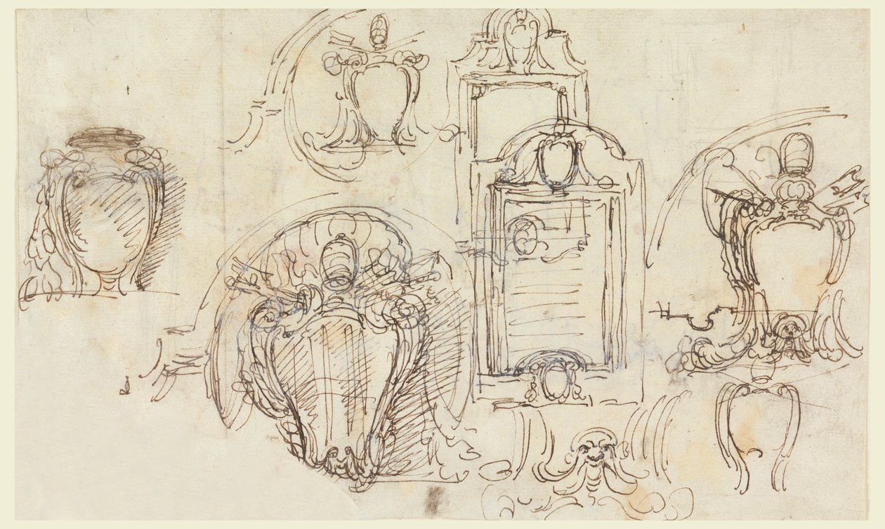 Szkice autorstwa Carlo Marchionni