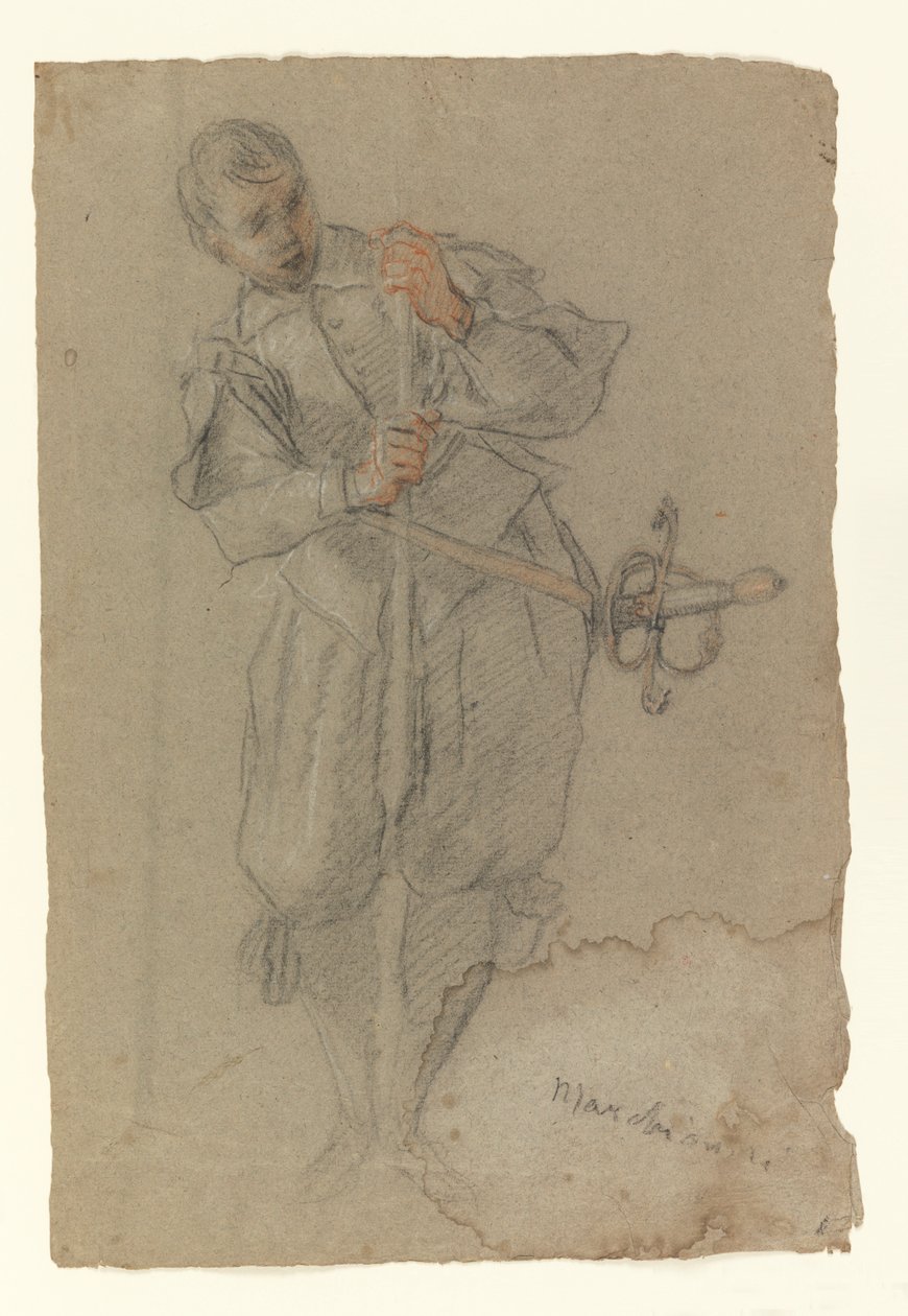 Żołnierz ładujący broń autorstwa Carlo Marchionni