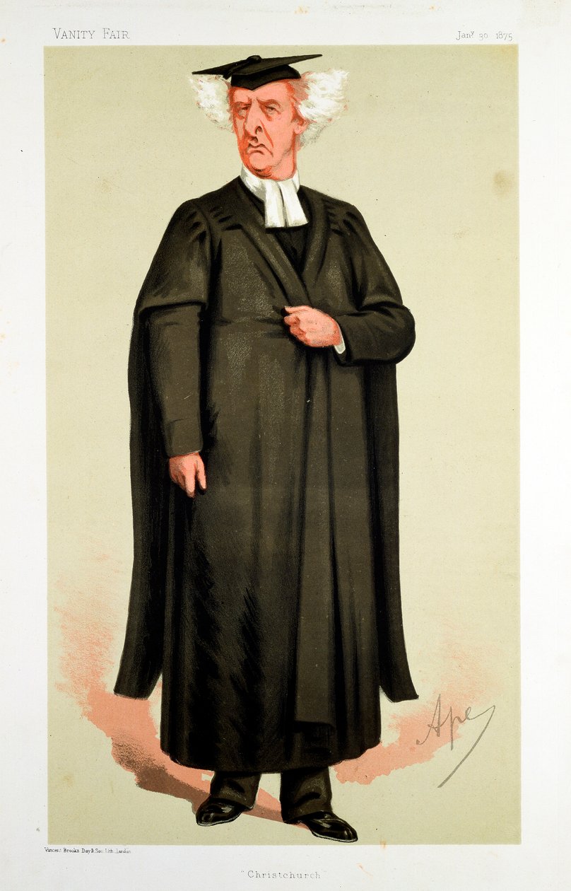 Henry George Liddell, brytyjski uczony, 1875 autorstwa Carlo Pellegrini