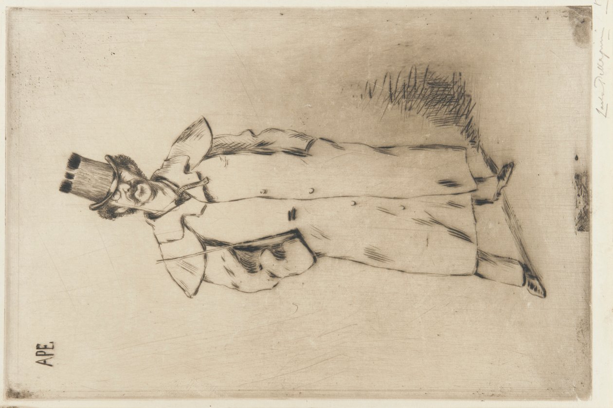 Portret Whistlera autorstwa Carlo Pellegrini