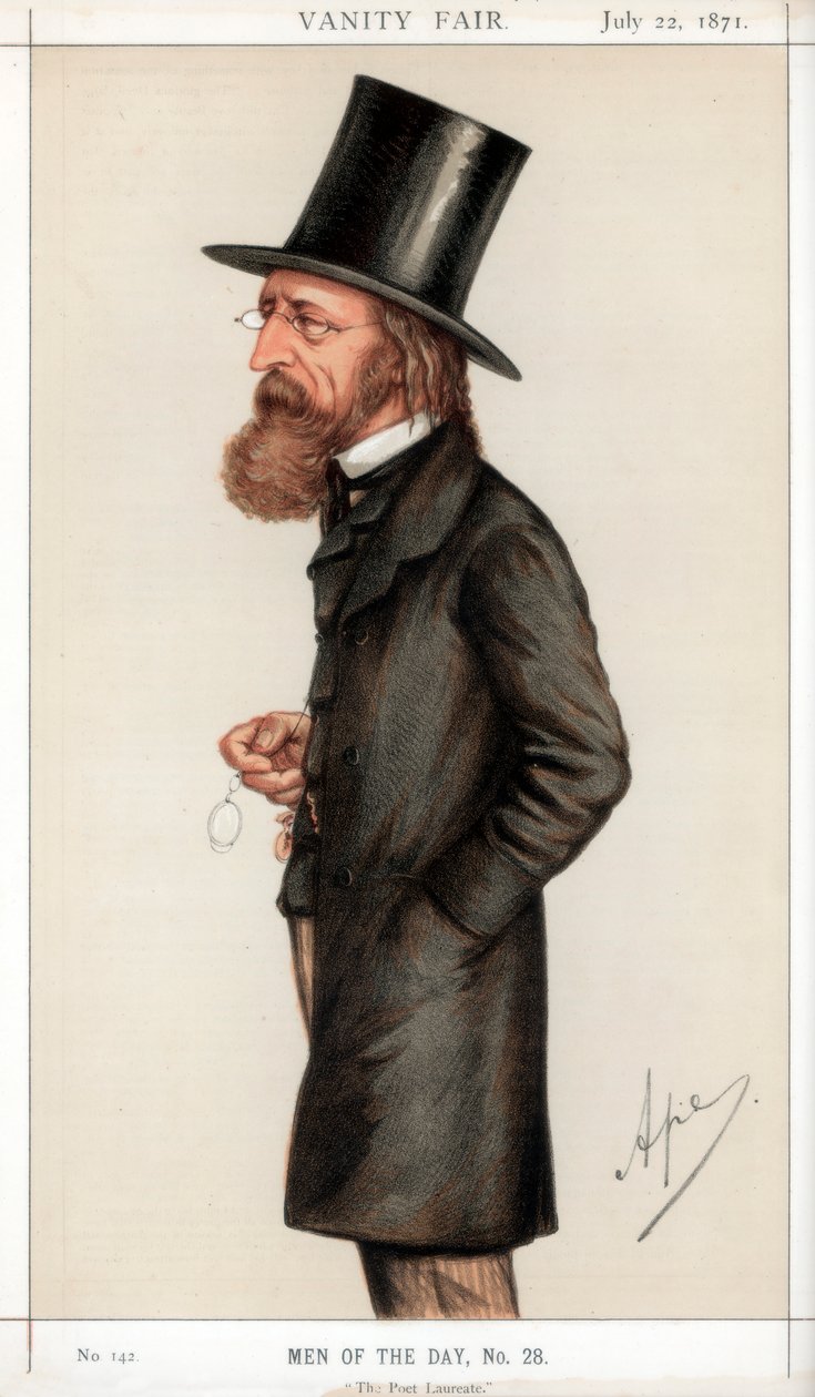 Laureat Poety, 1871 autorstwa Carlo Pellegrini