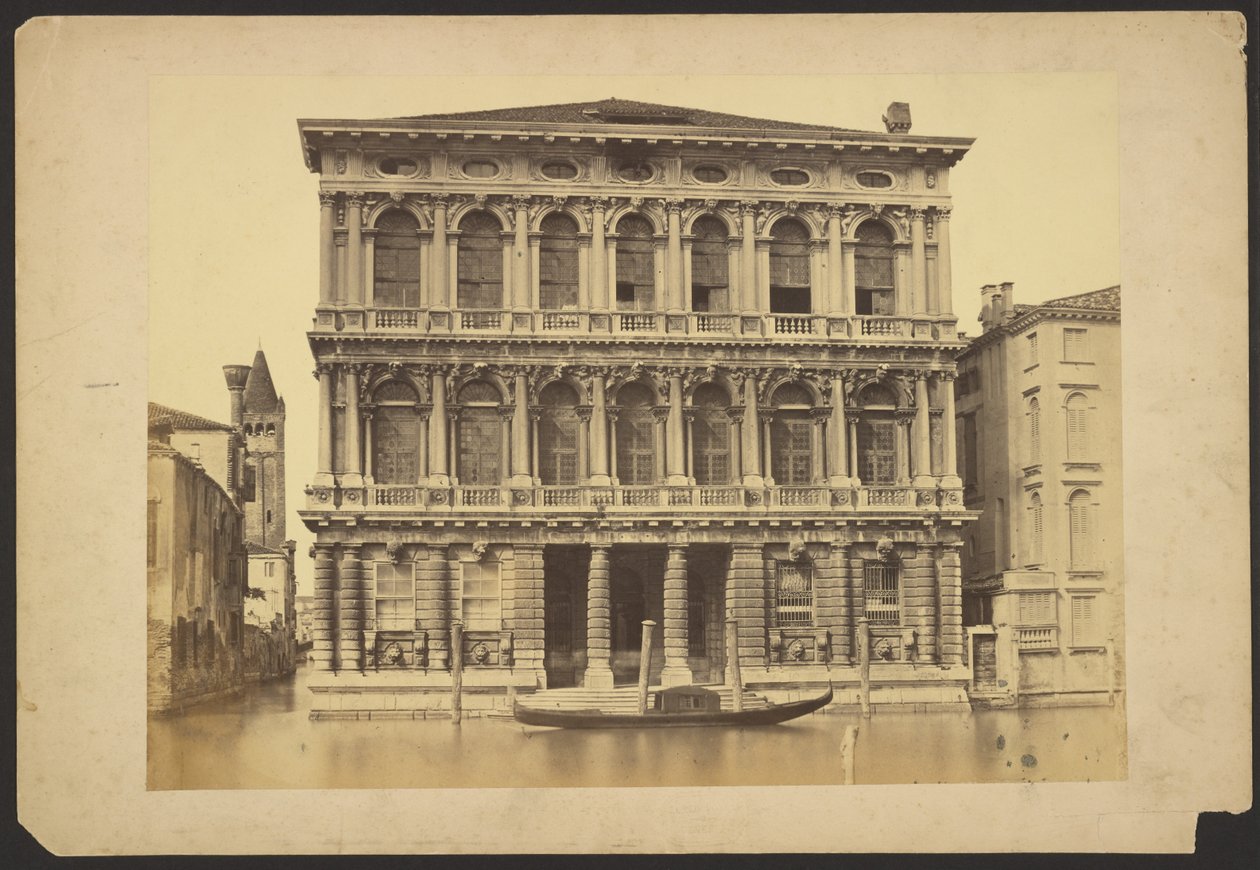 Palais Rezzonico autorstwa Carlo Ponti