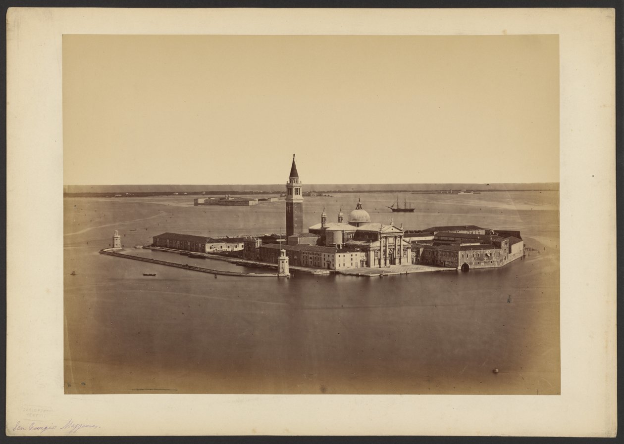 San Giorgio Maggiore autorstwa Carlo Ponti