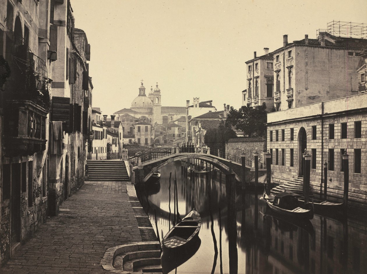 Widok Wenecji, ok. godz. 1860. autorstwa Carlo Ponti