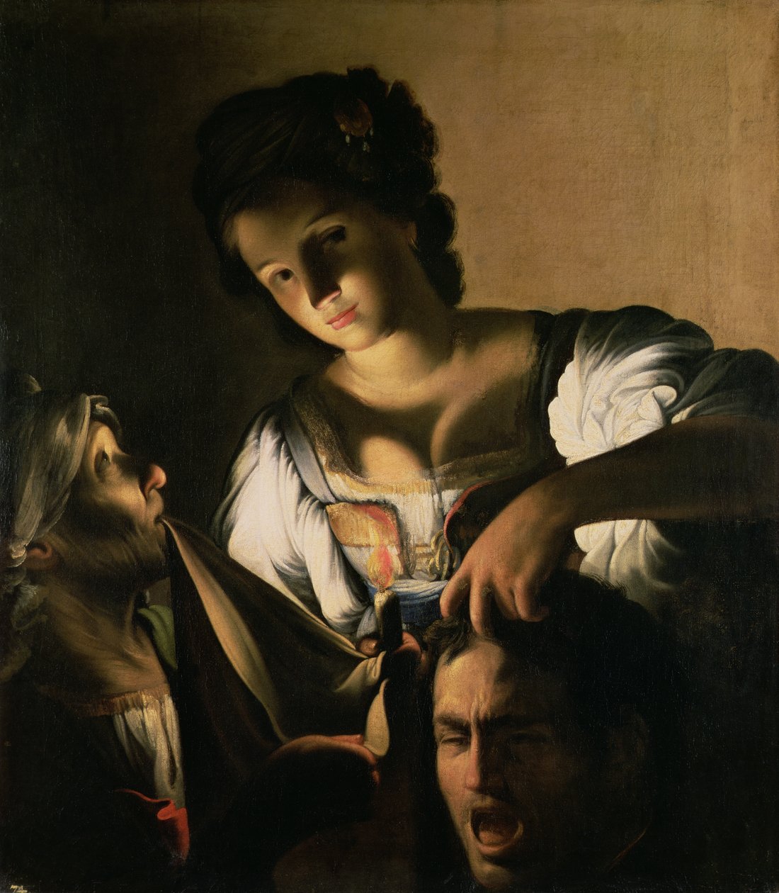 Judith د هولوفرنس مشر سره، 1615poli autorstwa Carlo Saraceni