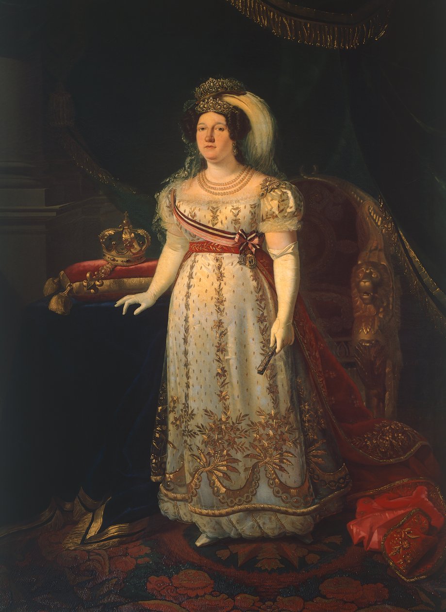Portret Marii Isabelli z Hiszpanii (Madryt) autorstwa Carlo de Falco