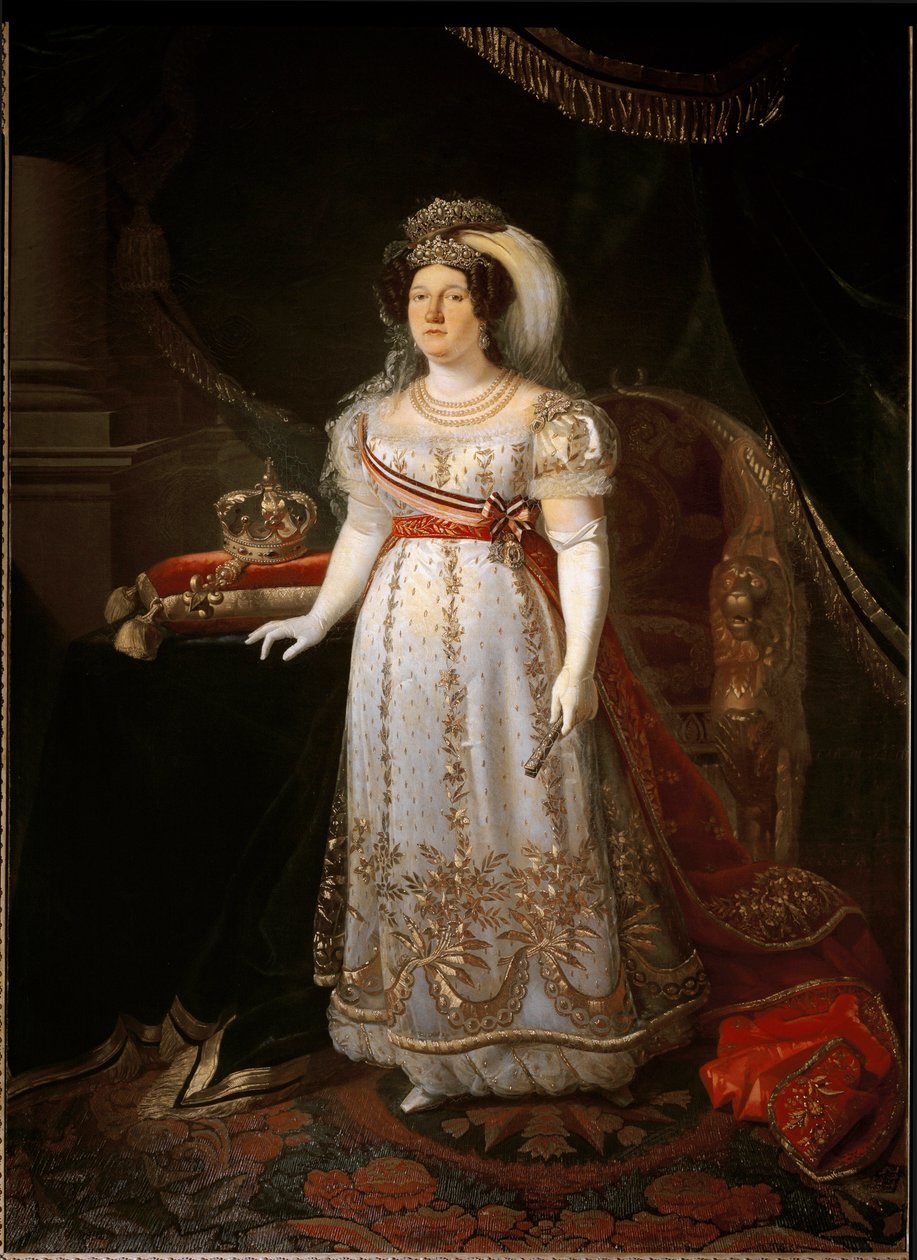 Portret Marii Izabeli z Hiszpanii autorstwa Carlo de Falco