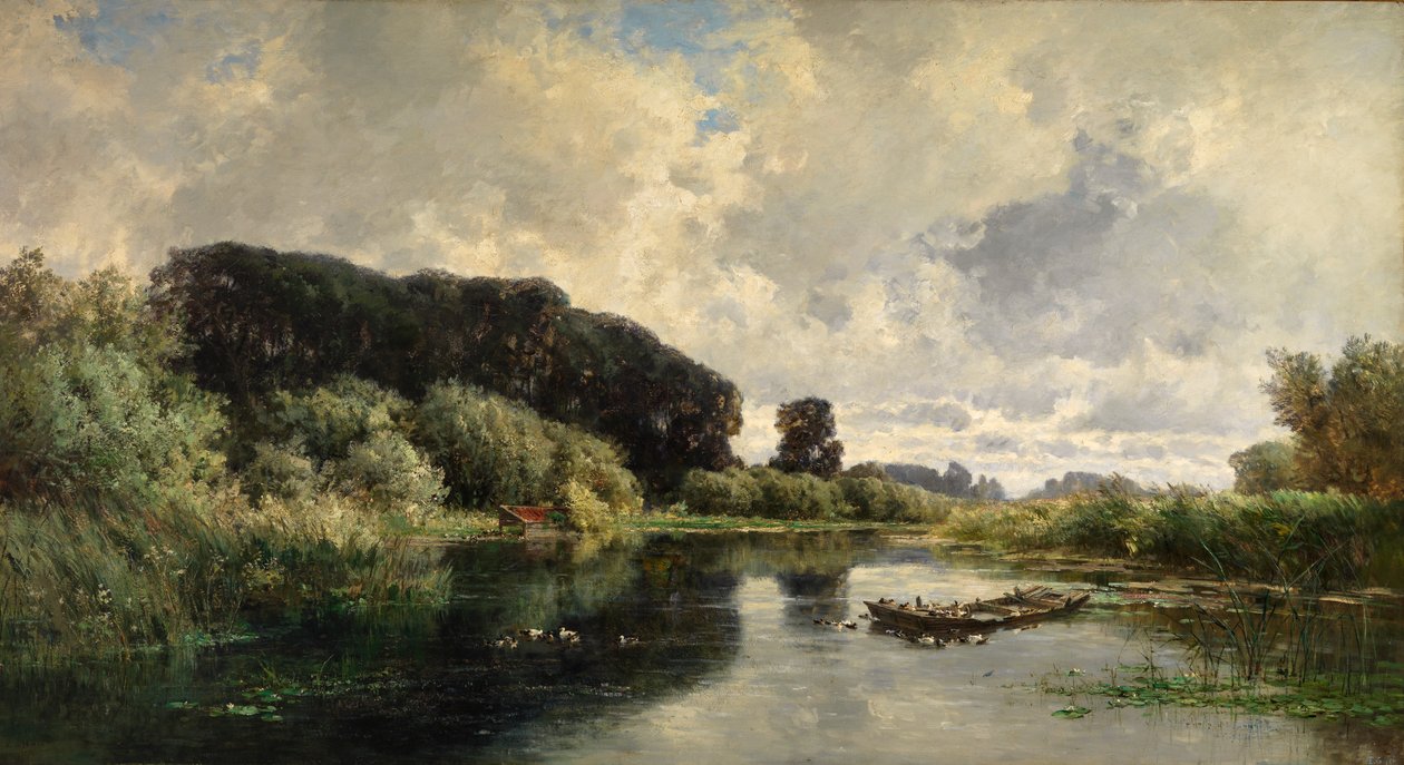 Cercanias de Vriesland (Holandia) autorstwa Carlos de Haes