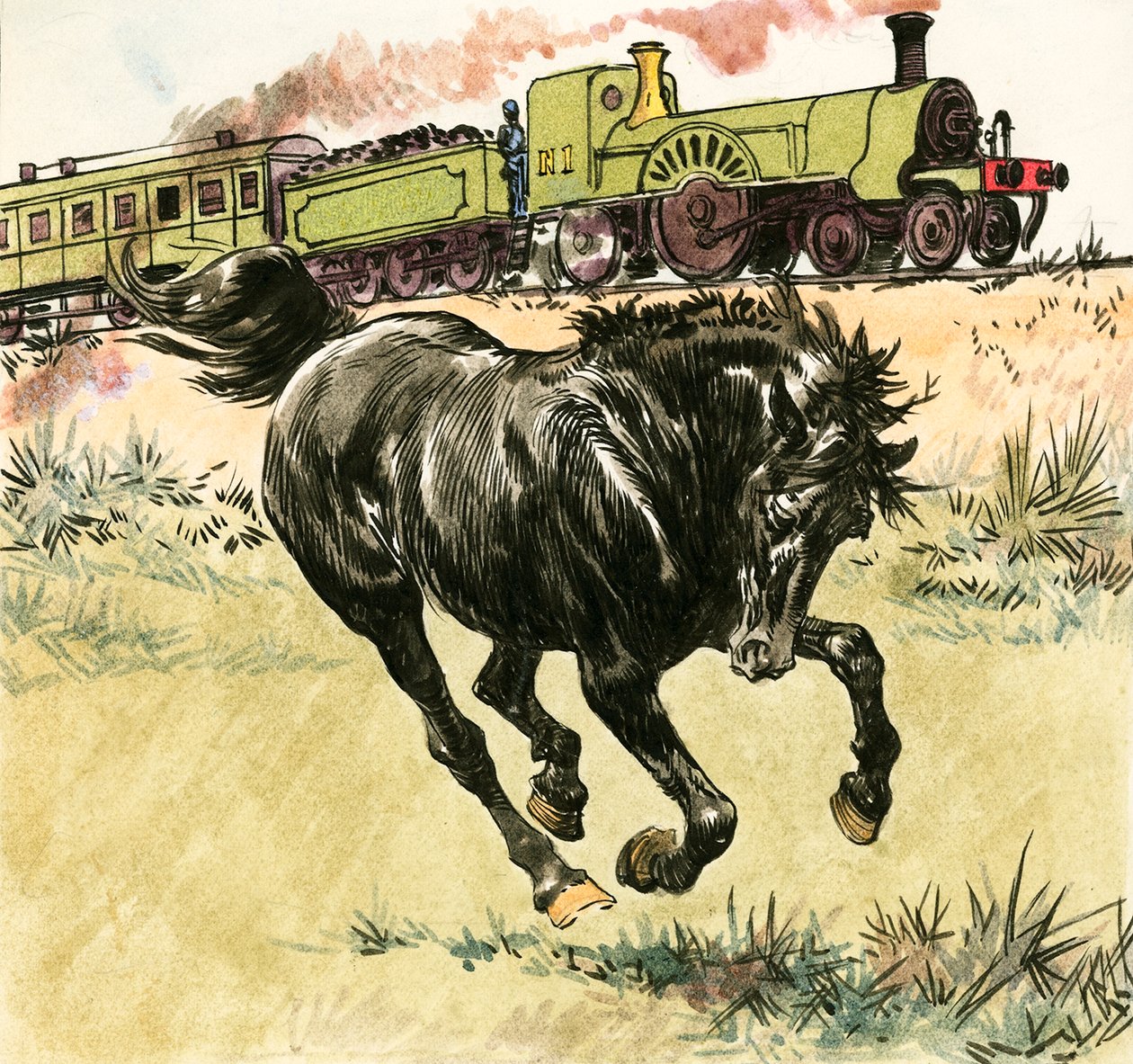 Black Beauty autorstwa Carlos Gabriel Roume