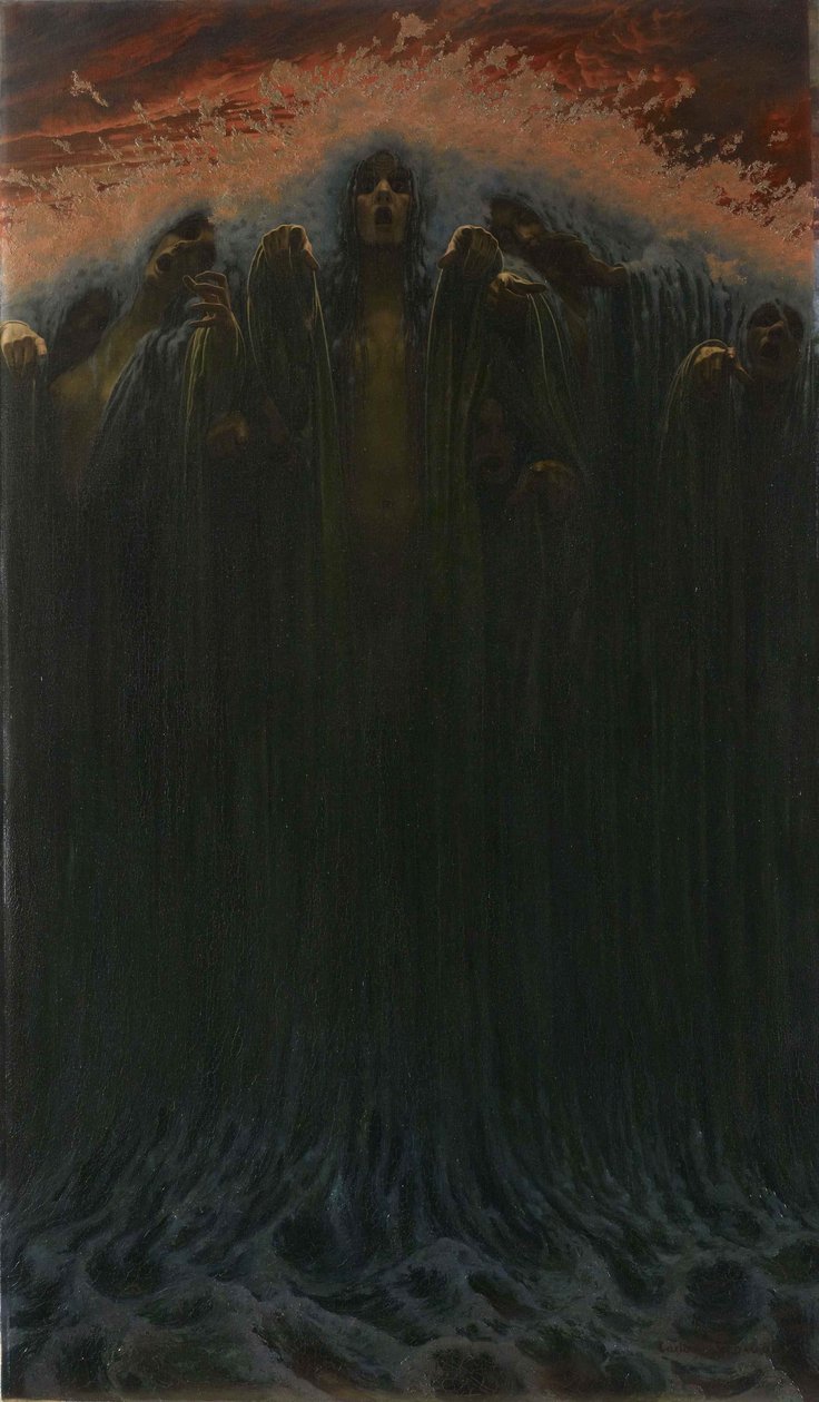 Fala autorstwa Carlos Schwabe