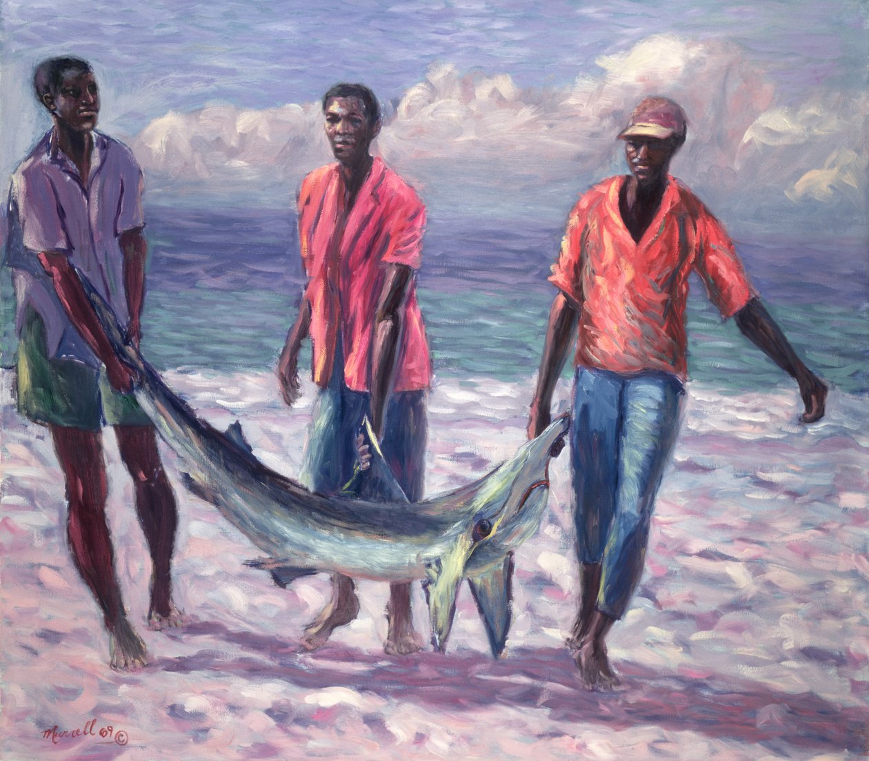 Wielki Połów, 1989 autorstwa Carlton Murrell